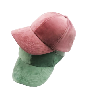 Colorful baseball caps shine like balloons