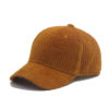 You need a corduroy baseball cap to adorn you in winter