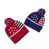 The classic knitted hat can choose to print the national flag pattern.